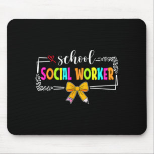 Sociaal Werker Op School Zomer Vrouwen Grappige La Muismat