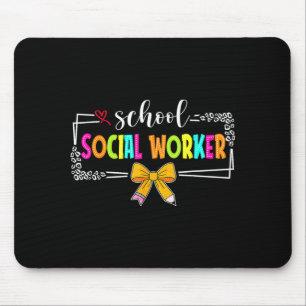 Sociaal Werker Op School Zomer Vrouwen Grappige La Muismat