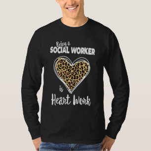 Sociaal werker: school voor maatschappelijk werk L T-shirt