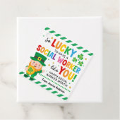 Sociaal Werker St. Patrick's Bedankkaartjes Bedankjes Labels (In situ)