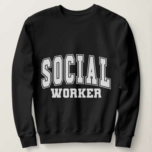 Sociaal Werker Trui (Design voorkant)