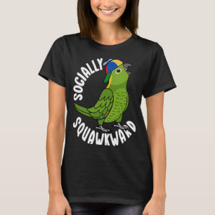 Sociaalkronkelige papegaai I Yellow naped Amazon T-shirt
