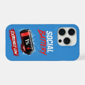 Social Battery Extremely Low – Funny Introvert  iPhone Hoesje (Achterkant horizontaal)