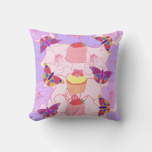 Social Butterflies Cushion Kussen (Voorkant)