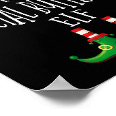 Social Butterfly Elf Shirt Family Matching Group C Poster (Hoek)