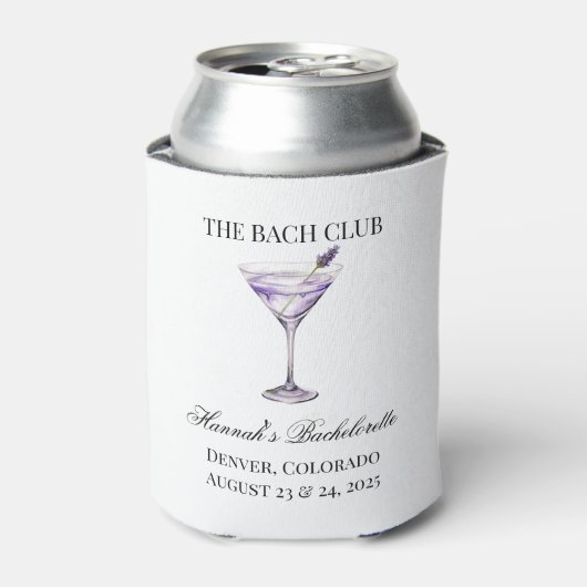 Social Club Lavender Cocktail Meisjesreis Koeler B (Blikje Voorkant)