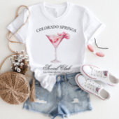 Social Club Roze Bachelorette Party Locatie T-shirt