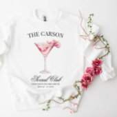 Social Club Roze Cocktail Bijpassende Bachelorette Trui