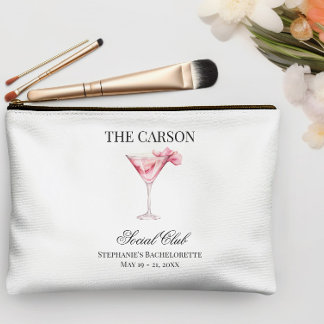 Social Club Roze Cocktail Bruidsmeisje Etui