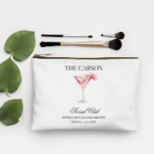 Social Club Roze Cocktail Bruidsmeisjes Make-up Etui