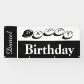 Social Distancing Birthday Spandoek (Horizontaal)