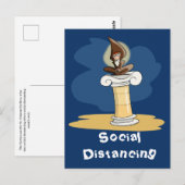 Social Distancing Briefkaart (Voorkant / Achterkant)