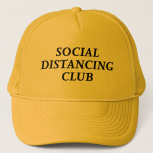 Social Distancing Club Trucker Pet