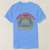 Social Distancing Epert Video Game Player Console  T-shirt (Design voorkant)