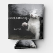 Social Distancing Kitten Blikjeskoeler (Voorkant)