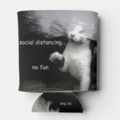 Social Distancing Kitten Blikjeskoeler (Achterkant)