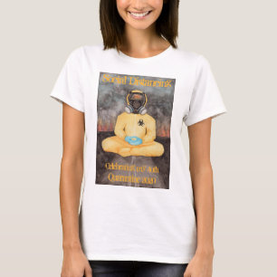 Social Distancing op mijn verjaardag 40ste vrouwen T-shirt