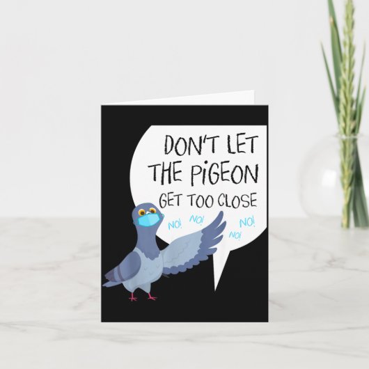 Social Distancing Parody Don't Let The Geon Get To Kaart (Voorkant)