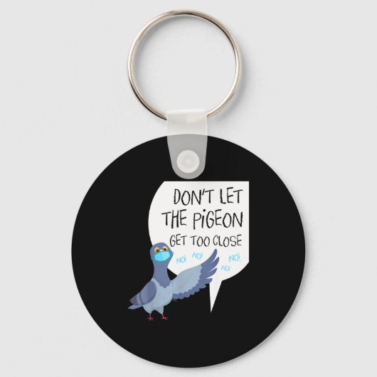 Social Distancing Parody Don't Let The Geon Get To Sleutelhanger (Voorkant)