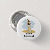 Social Distancing Ronde Button 3,2 Cm (Voorkant /achterkant)