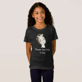 Social Distancing Safety Face Mask Zebra T-shirt (Voorkant volledig)