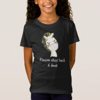 Social Distancing Safety Face Mask Zebra