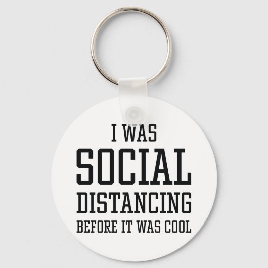 Social Distancing Sleutelhanger (Voorkant)