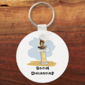 Social Distancing Sleutelhanger (Voorkant)