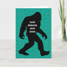 Social Distancing World Champ Big Foot PDX Tapijt Kaart