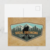 Social Distancing World Champ Post Kaart (Voorkant / Achterkant)