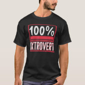 Social Extroverted Personality Extrovert 3 T-shirt (Voorkant)