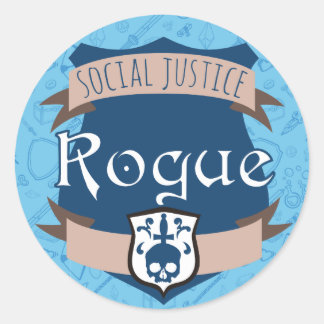 Social Justice Class Sticker: Bard Ronde Sticker