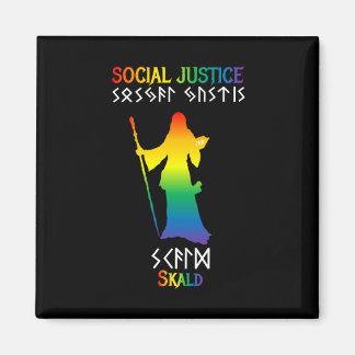 Social Justice Skald Magneet