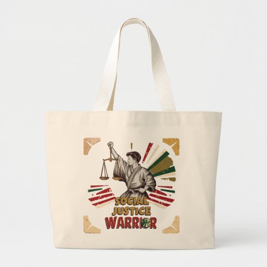 Social Justice Warrior Classic Canvas tas – Activi (Voorkant)