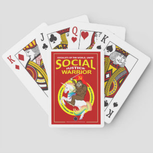 Social Justice Warrior Pokerkaarten