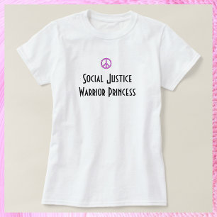 Social Justice Warrior Princess T-shirt