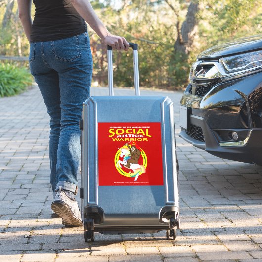 Social Justice Warrior Sticker (Koffer Insitu)