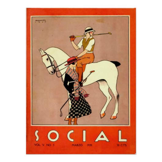 Social magazine cover perfect poster (Voorkant)