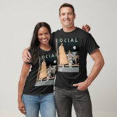 Social Magazine cover T-shirt (Unisex)