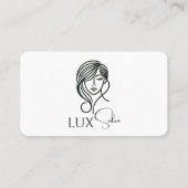 Social Media Connection QR Code Logo Visitekaartje (Voorkant)