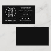 Social Media Corporate Professional Company Logo Visitekaartje (Voorkant / Achterkant)