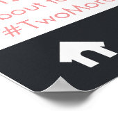 Social Media Feest Frame Foto Booth Prop Poster (Hoek)