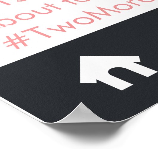 Social Media Feest Frame Foto Booth Prop Poster (Hoek)