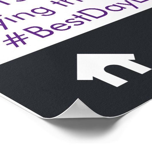 Social Media-feestframe Fotocabine Prop Poster (Hoek)