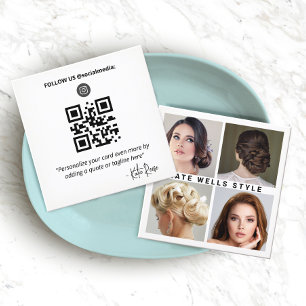 Social Media Fotokaart - Instagram Vierkante Visitekaartje