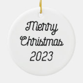 Social Media Gevangenis Foto Keramisch Ornament (Achterkant)