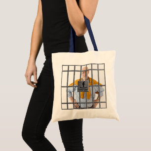 Social Media Gevangenis Foto Tote Bag