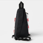 Social Media Icon Bag – Moderne digitale vibes Sling Bag (Achterkant)
