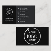 Social Media Icons Visitekaartje (Voorkant / Achterkant)