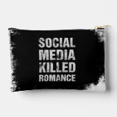Social Media Killed Romance Etui (Achterkant)